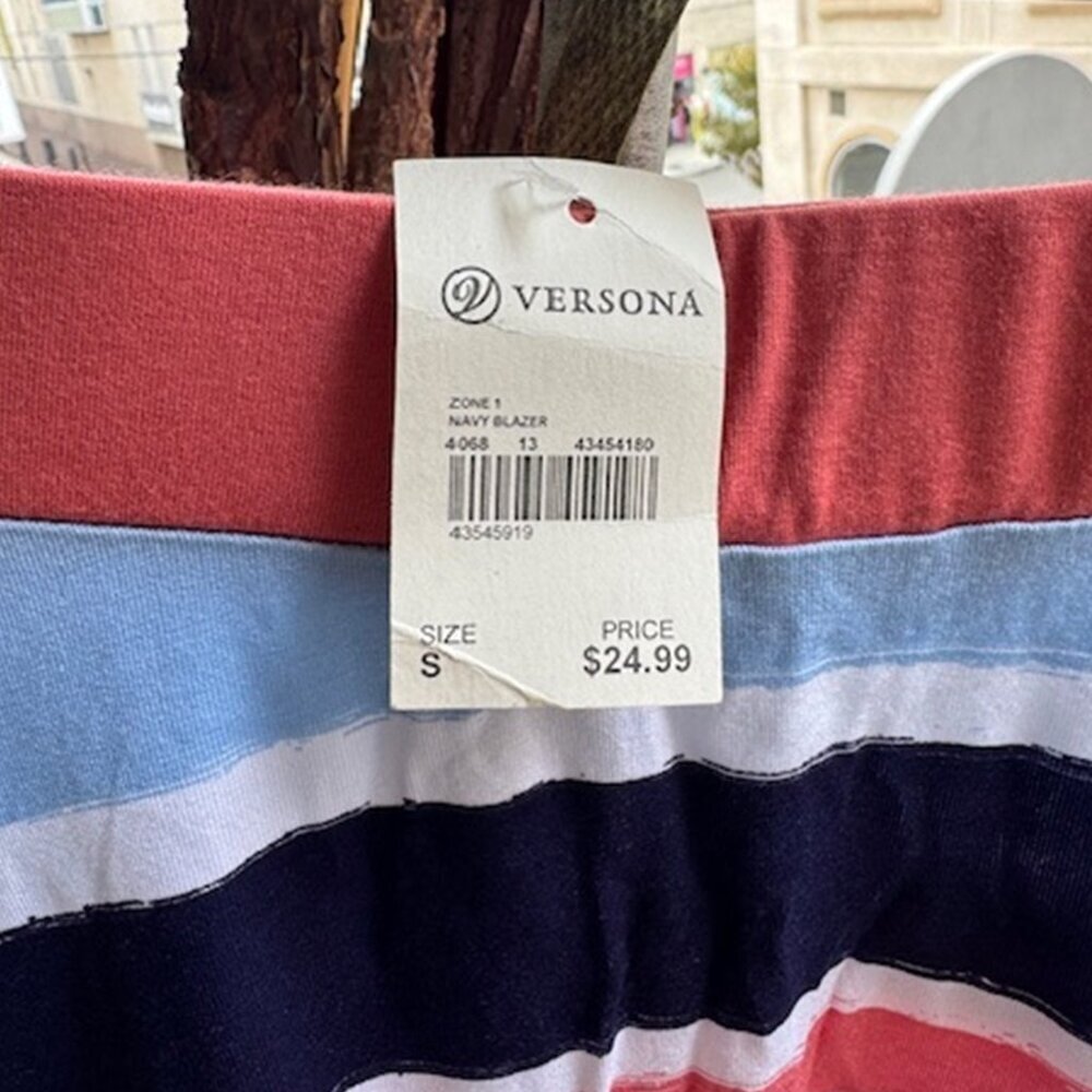 NWT Versona Multi-Stripe Circle Skirt by ISLA MAUDE - Picture 3 of 8